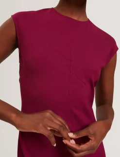 New Lobster Limited Kleider<Ärmelloses, asymmetrisches Midikleid mit schrägem Schnitt