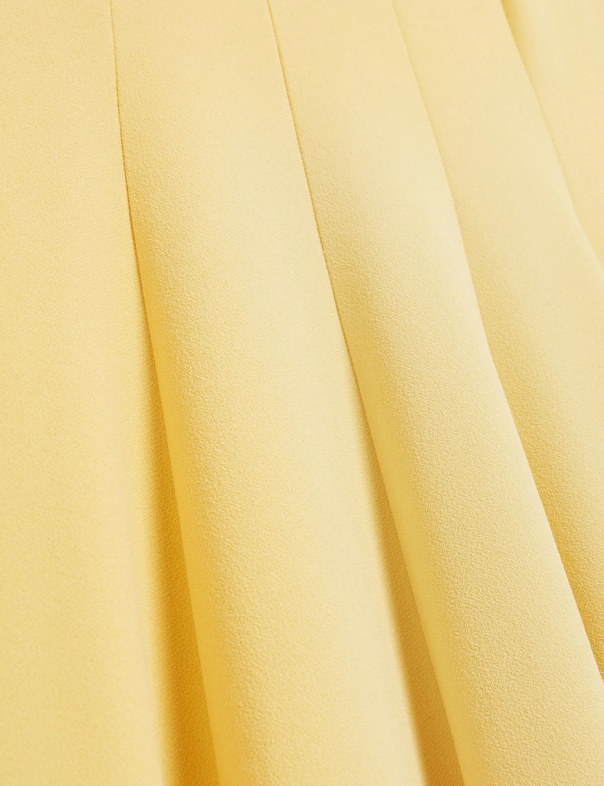 New Lobster Limited Arbeitskleidung|Golden Hour<Ärmelloses Midikleid mit Einsatz und Rundhalsausschnitt