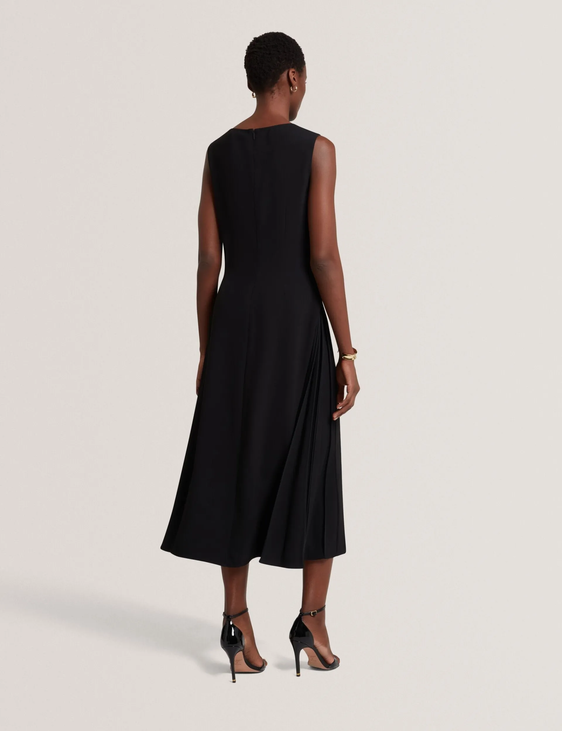 New Lobster Limited Kleider<Ärmelloses Midikleid mit Faltendetails