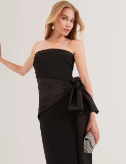 New Lobster Limited Festliche Kleidung|Kleider<Ärmelloses Midikleid mit Satinschleife