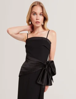 New Lobster Limited Festliche Kleidung|Kleider<Ärmelloses Midikleid mit Satinschleife