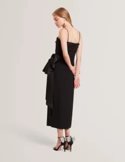 New Lobster Limited Festliche Kleidung|Kleider<Ärmelloses Midikleid mit Satinschleife