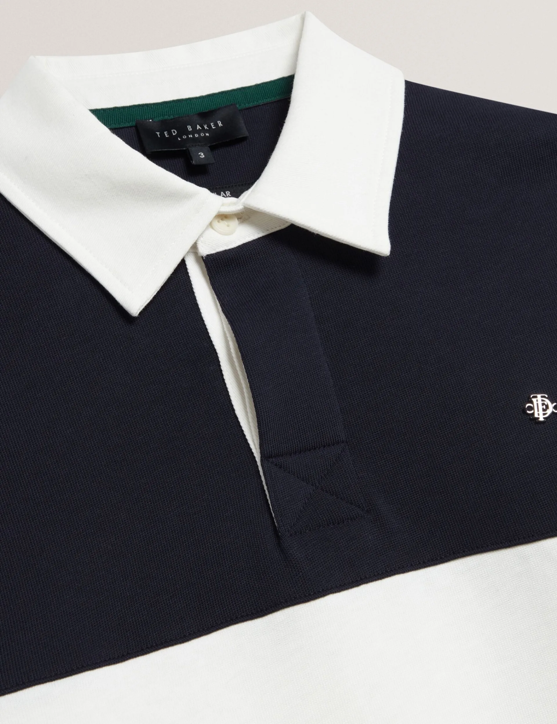 New Lobster Limited Breezy Blues Bearbeiten|Oberteile & T-Shirts<Rugby-Shirt aus Jersey-Baumwolle mit Blockstreifen