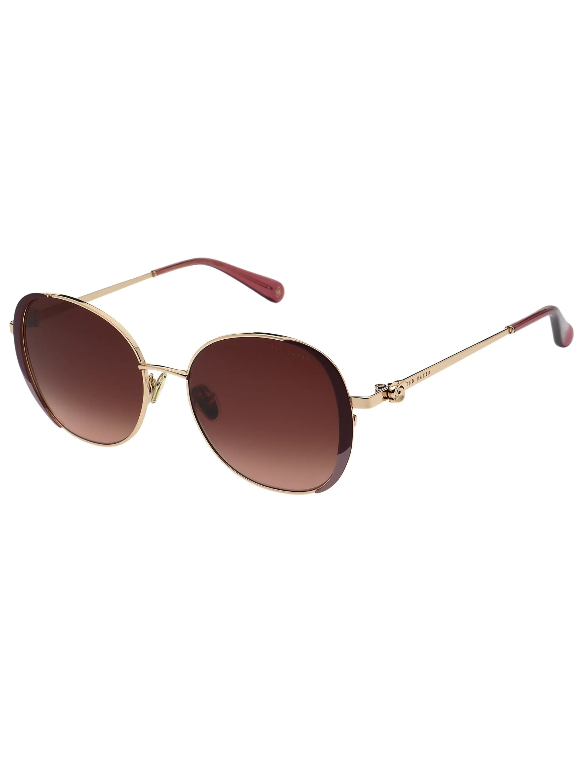 Damen Licensee Mondottica Der Weihnachtsladen|Sonnenbrille<Runde Sonnenbrille mit Metallrahmen