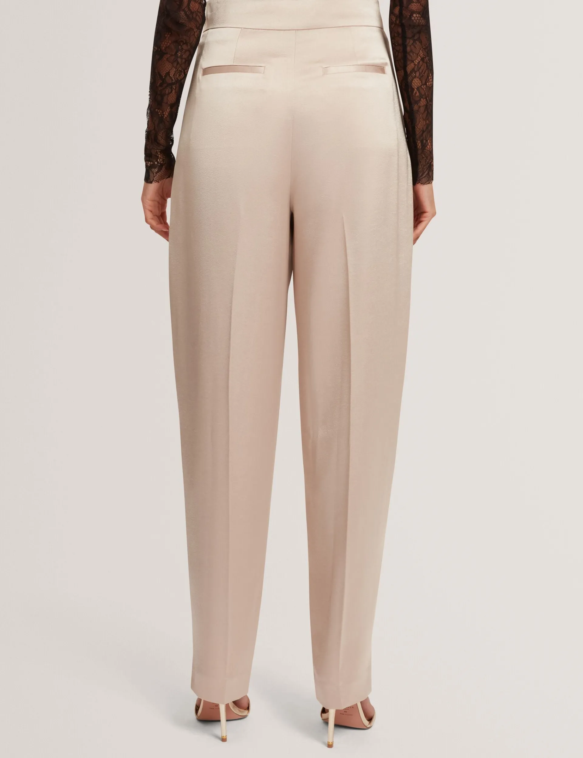 New Lobster Limited Festliche Kleidung|Hosen & Shorts<Satin-Hosen mit geschwungenem Bein