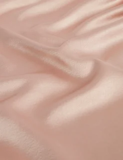 New Lobster Limited Festliche Kleidung|Kleider<Satin-Midikleid mit hohem Wasserfallausschnitt