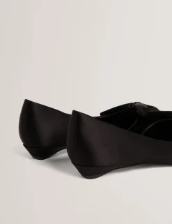 Damen New Lobster Limited Luxusgeschenke Für Damen|Die Hochzeitsredaktion<Satin-Pumps mit Schleifenverzierung und spitzer Zehenpartie
