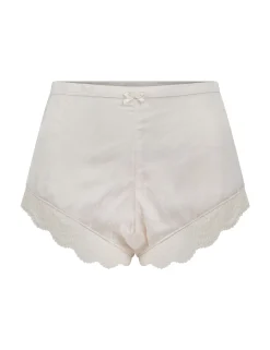 Licensee Pie 2 Brands Nachtwäsche & Dessous|Nachtwäsche & Dessous<Schlafshorts mit strukturiertem Satin-Spitzenbesatz