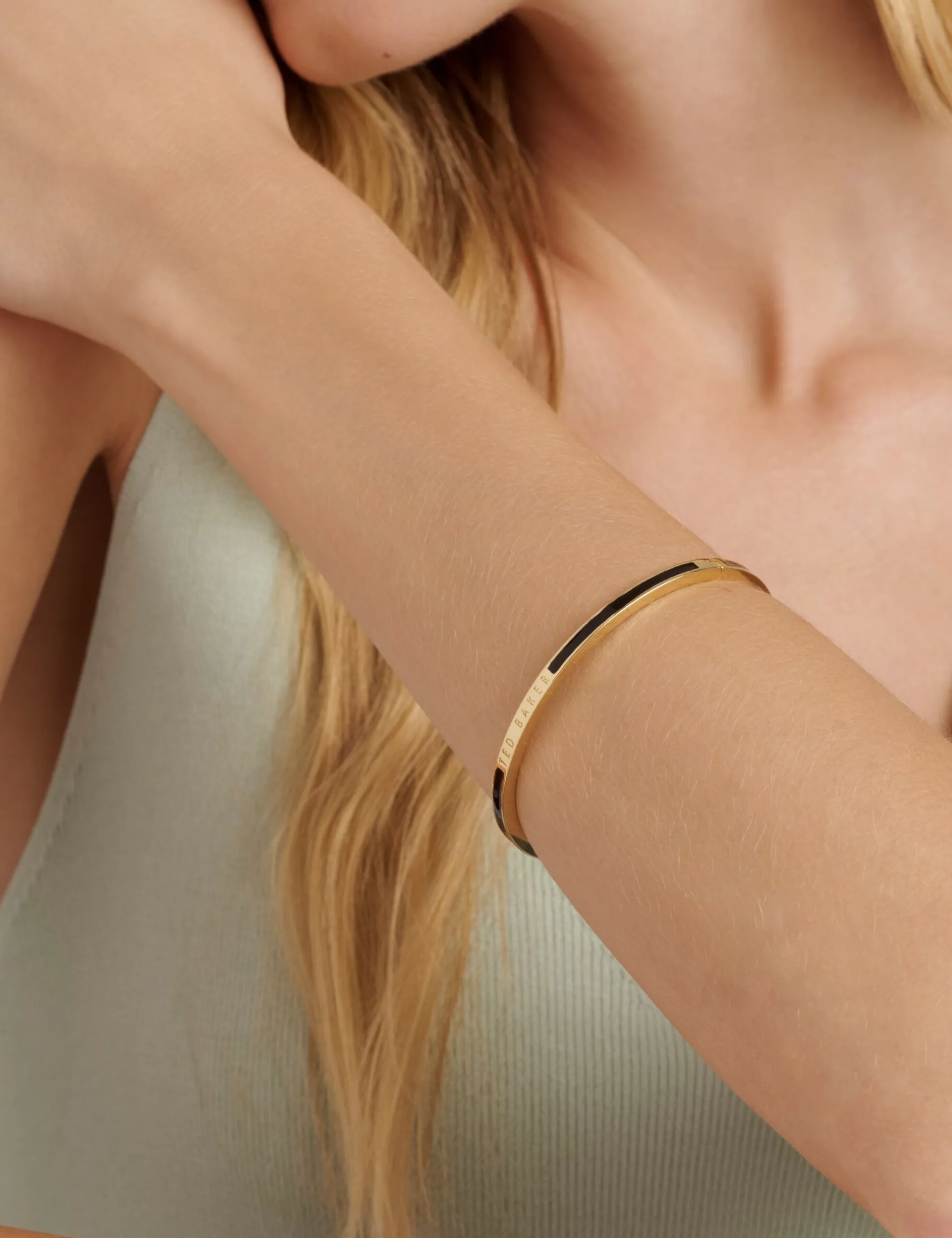 Damen Licensee Simon Harrison Luxusgeschenke Für Damen|Sämtliches Zubehör<Schmale Armspange aus em Emaille