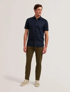 New Lobster Limited Hosen & Chinos|Festliche Kleidung<Schmal geschnittene Chinos aus Baumwollmischgewebe
