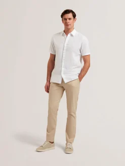New Lobster Limited Hosen & Chinos|Festliche Kleidung<Schmal geschnittene Chinos aus Baumwollmischgewebe
