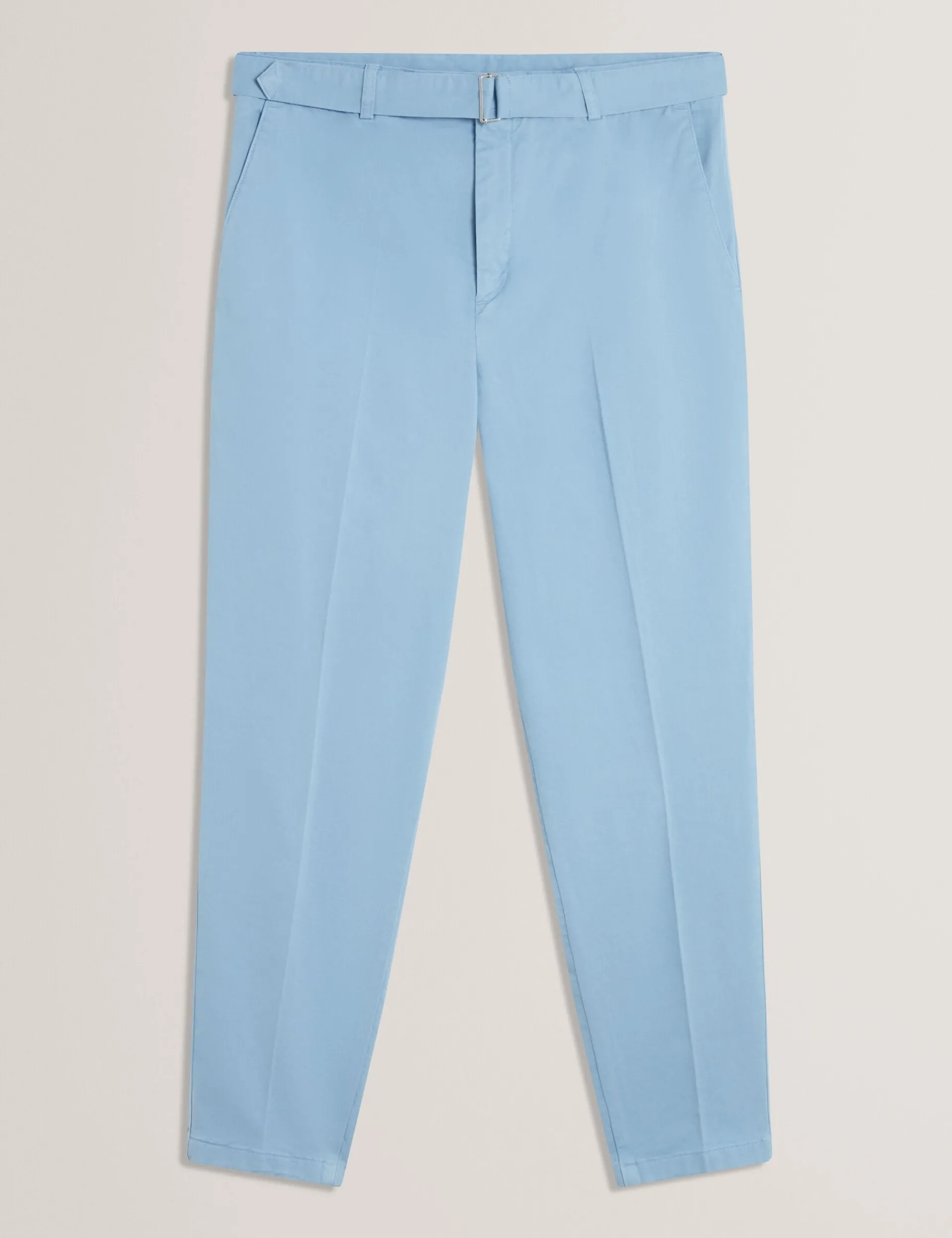 New Lobster Limited Breezy Blues Bearbeiten|Hosen & Chinos<Schmal zulaufende Baumwollhose mit Gürtel