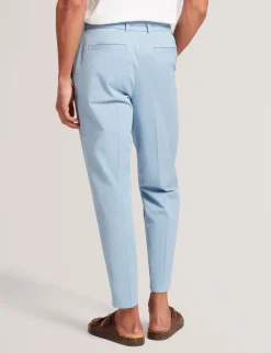 New Lobster Limited Breezy Blues Bearbeiten|Hosen & Chinos<Schmal zulaufende Baumwollhose mit Gürtel