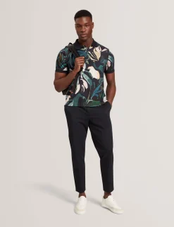 New Lobster Limited Breezy Blues Bearbeiten|Hosen & Chinos<Schmal zulaufende Baumwollhose mit Gürtel