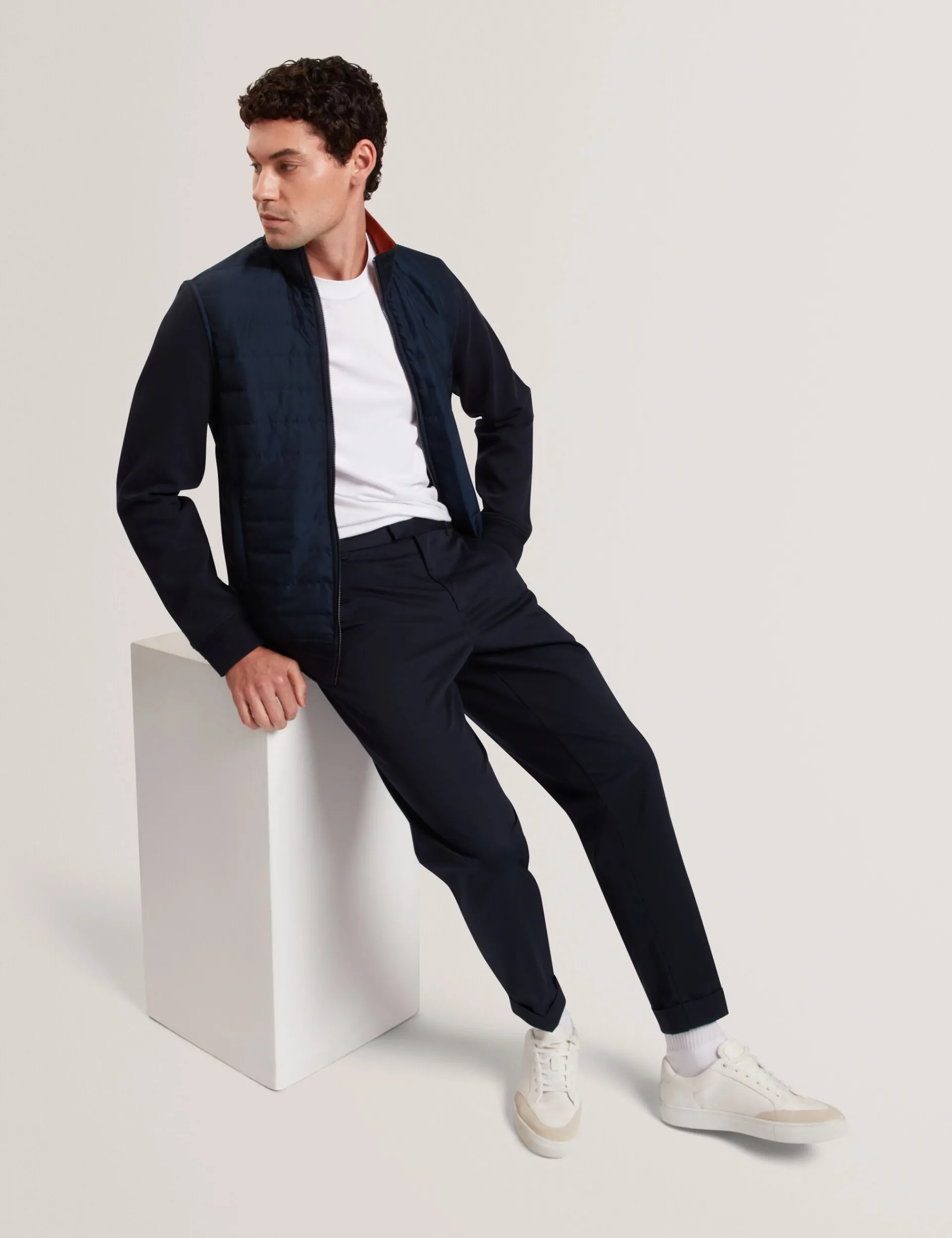 New Lobster Limited Hosen & Chinos<Schmal zulaufende Baumwoll-Stretch-Twill-Hose