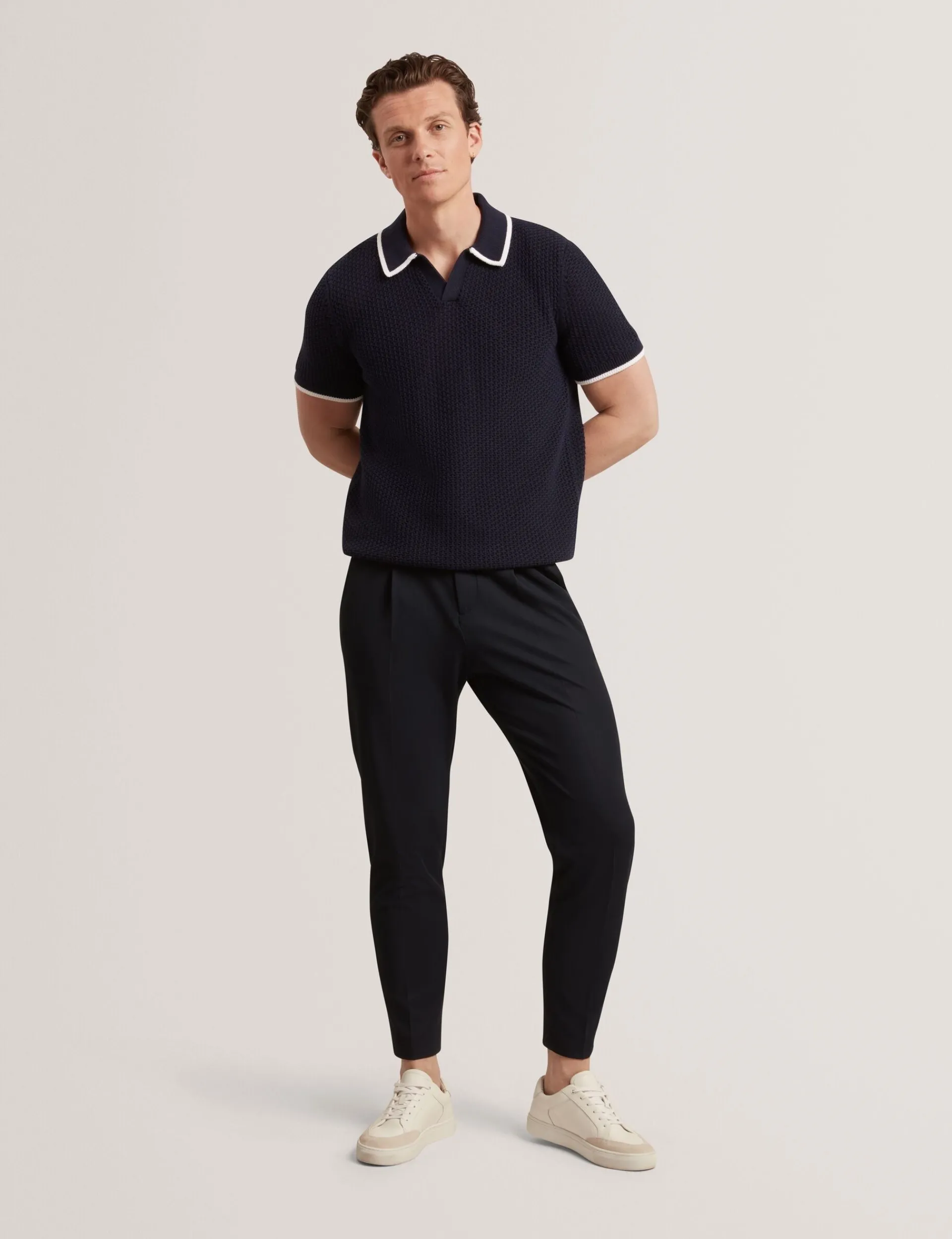 New Lobster Limited Hosen & Chinos<Schmal zulaufende Waffelstrickhose