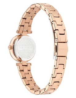 Damen Licensee Timex Festliche Kleidung|Uhren<Schmuckbesetzte Armbanduhr aus Roségold