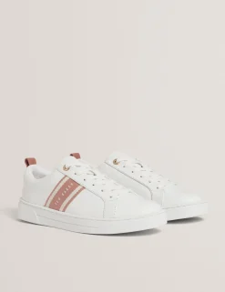 Damen New Lobster Limited Trainer|Luxusgeschenke Für Damen<Schnürschuhe aus Leder mit Webstreifen