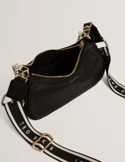 New Lobster Limited Schultertaschen<Schultertasche aus Leder mit Gurtband