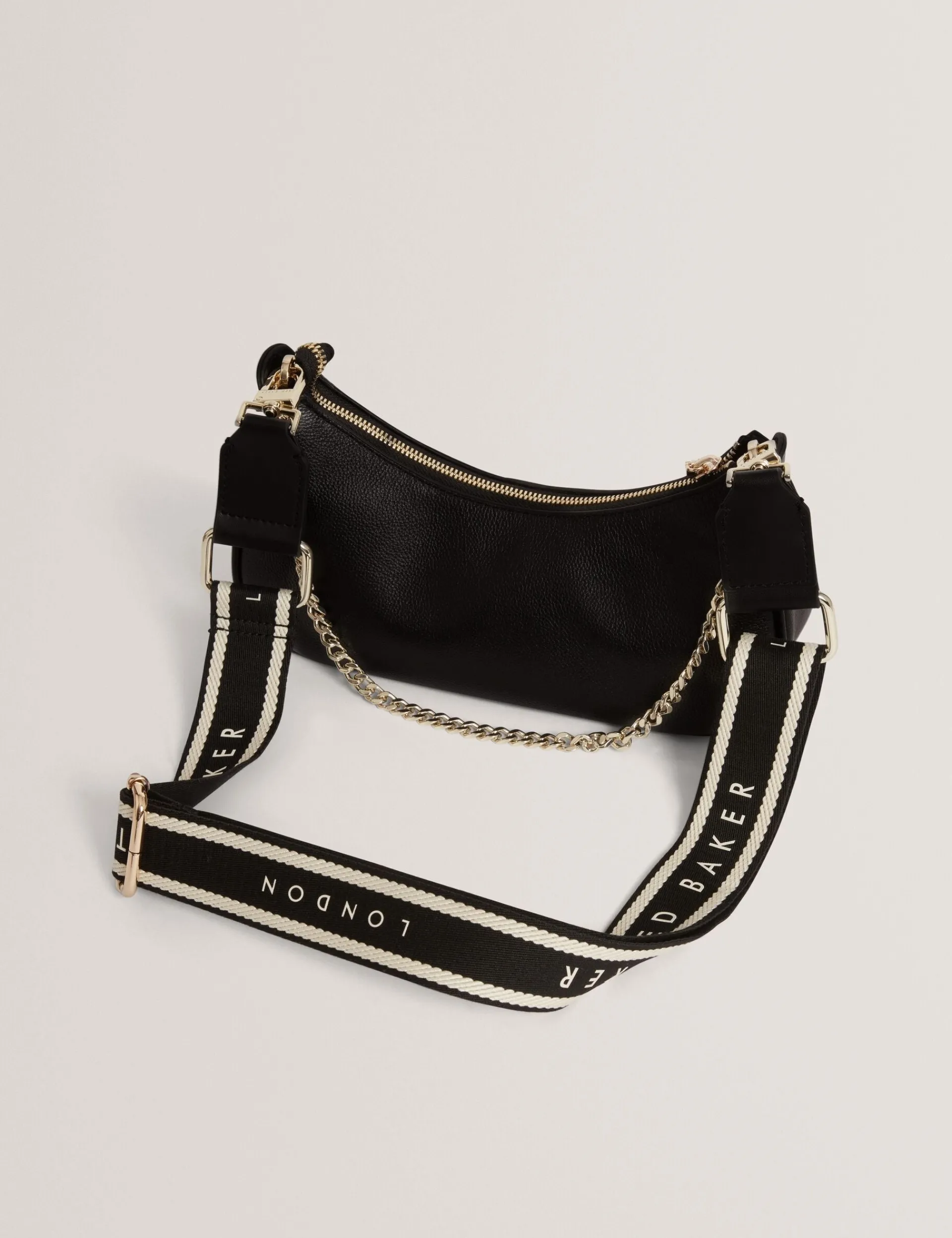 New Lobster Limited Schultertaschen<Schultertasche aus Leder mit Gurtband