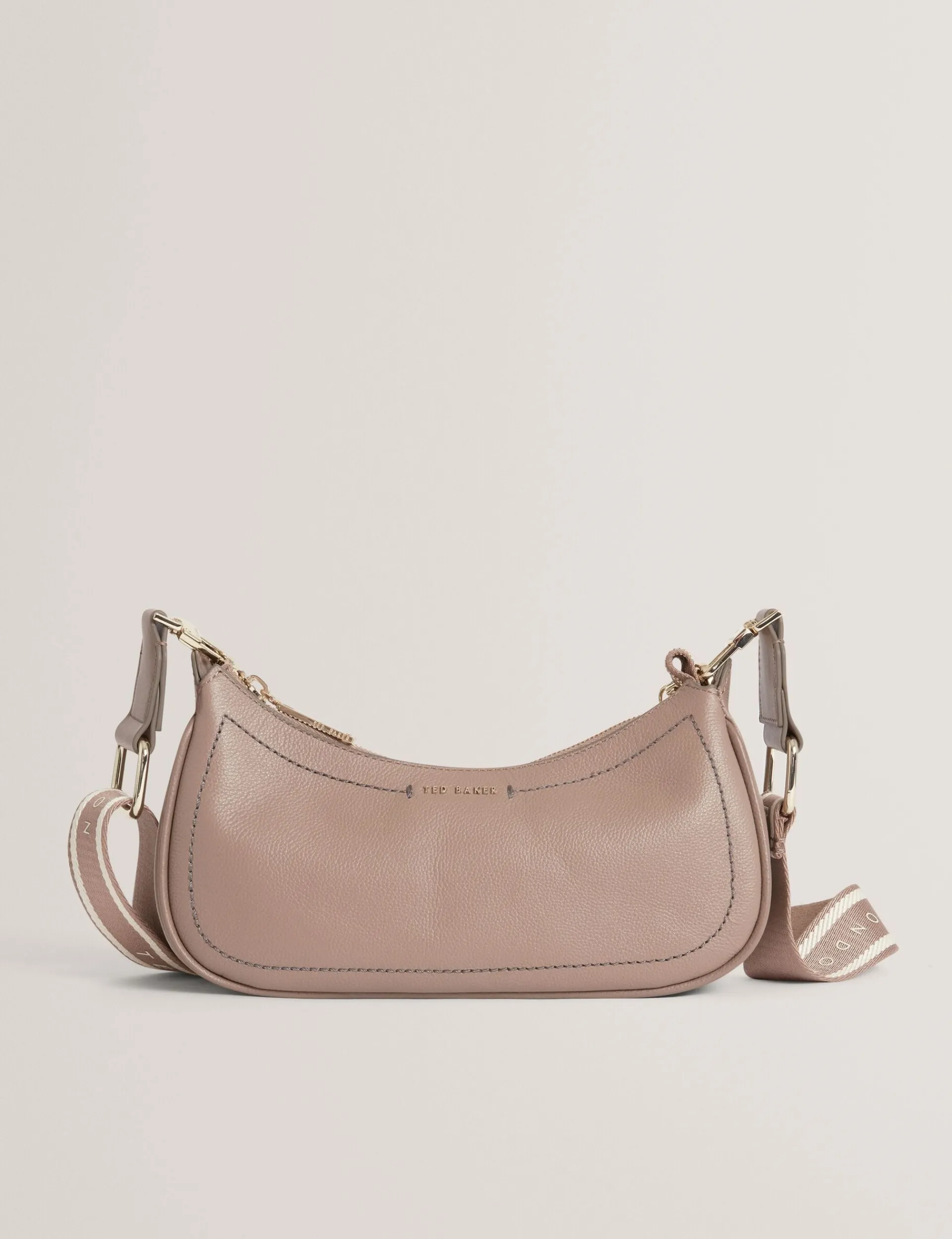 New Lobster Limited Schultertaschen<Schultertasche aus Leder mit Gurtband