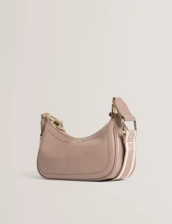 New Lobster Limited Schultertaschen<Schultertasche aus Leder mit Gurtband