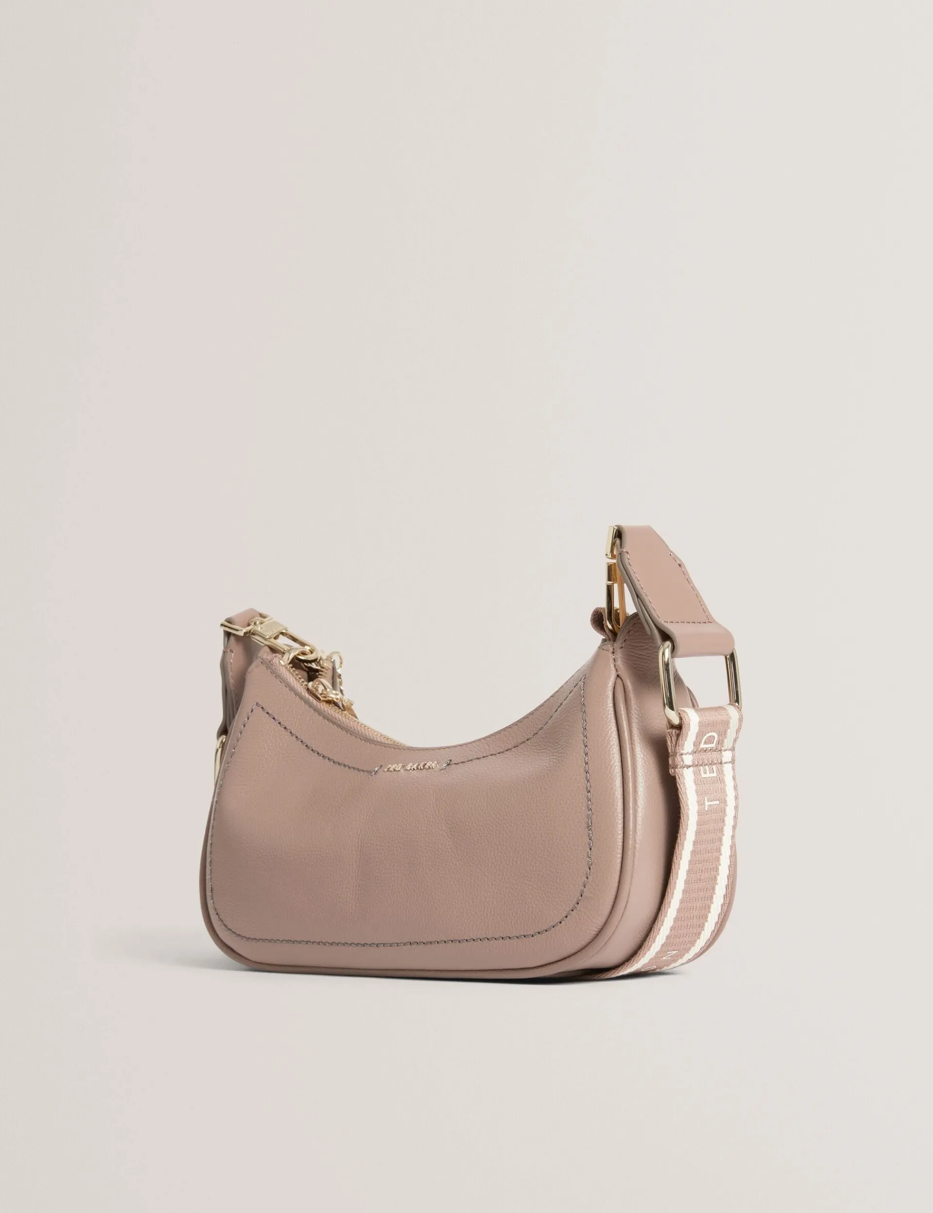 New Lobster Limited Schultertaschen<Schultertasche aus Leder mit Gurtband