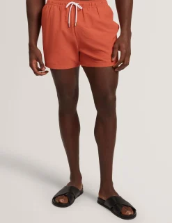 New Lobster Limited Bademode|Der Weihnachtsladen<Seersucker-Badeshorts in mittlerer Länge