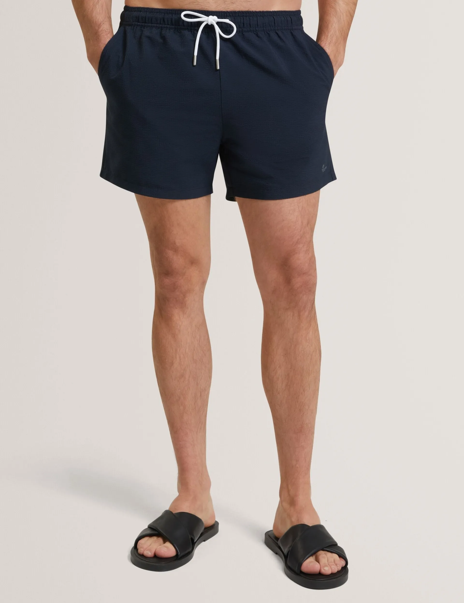 New Lobster Limited Bademode|Der Weihnachtsladen<Seersucker-Badeshorts in mittlerer Länge