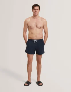 New Lobster Limited Bademode|Der Weihnachtsladen<Seersucker-Badeshorts in mittlerer Länge