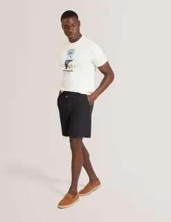 New Lobster Limited Shorts|Der Weihnachtsladen<Shorts mit Waffelstruktur und geradem Bein
