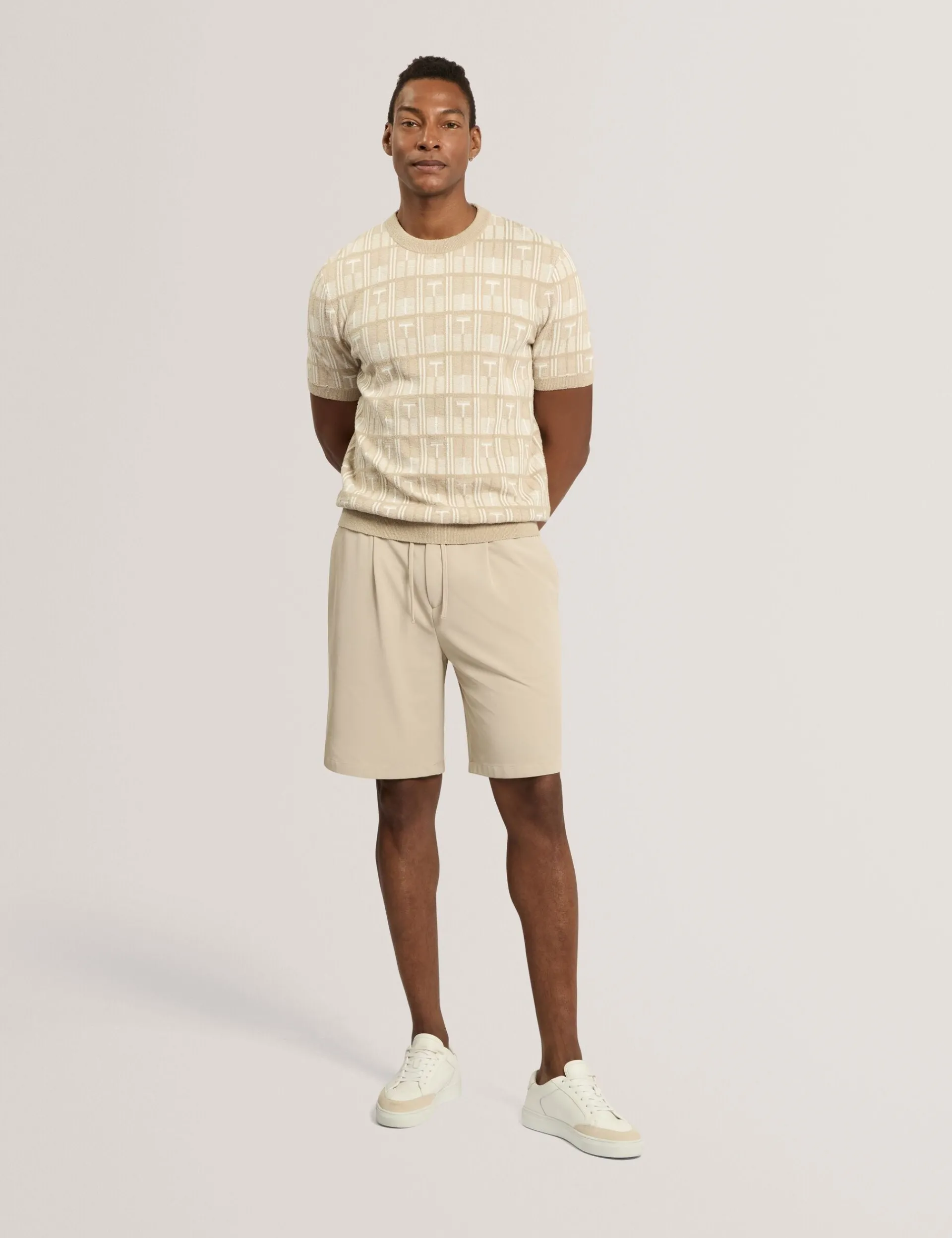 New Lobster Limited Shorts|Der Weihnachtsladen<Shorts mit Waffelstruktur und geradem Bein