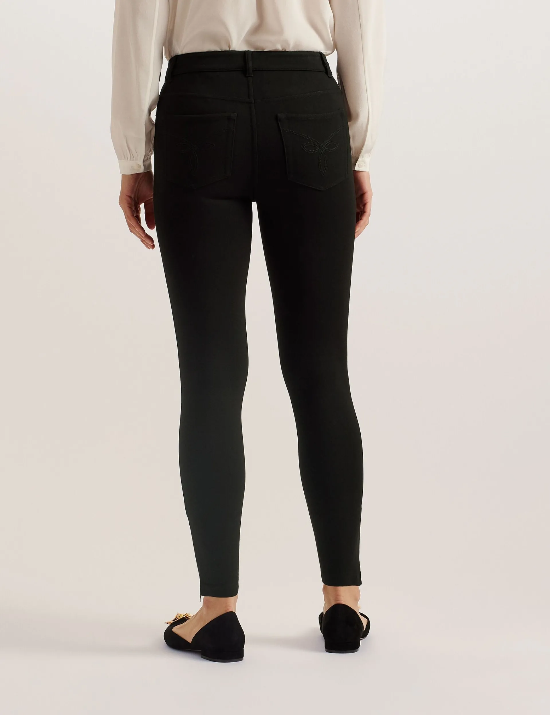 New Lobster Limited Hosen & Shorts<Skinny Fit Jeggings mit Reißverschlussbündchen