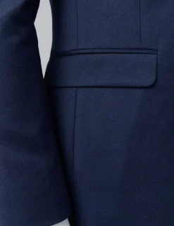Licensee Baird Group Anzüge & Maßanfertigungen|Arbeitskleidung<Slim-Fit-Anzugjacke aus Flanellwolle