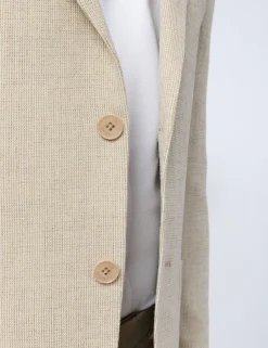 Herren Licensee Baird Group Luxusgeschenke Für Herren|Arbeitskleidung<Slim-Fit-Blazer aus feinstem Wollmischgewebe mit Mikro-Karo-Muster