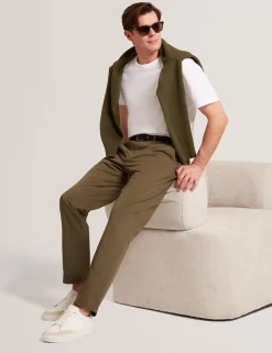 New Lobster Limited Breezy Blues Bearbeiten|Arbeitskleidung<Slim Fit Chinos aus Stretch-Baumwolle