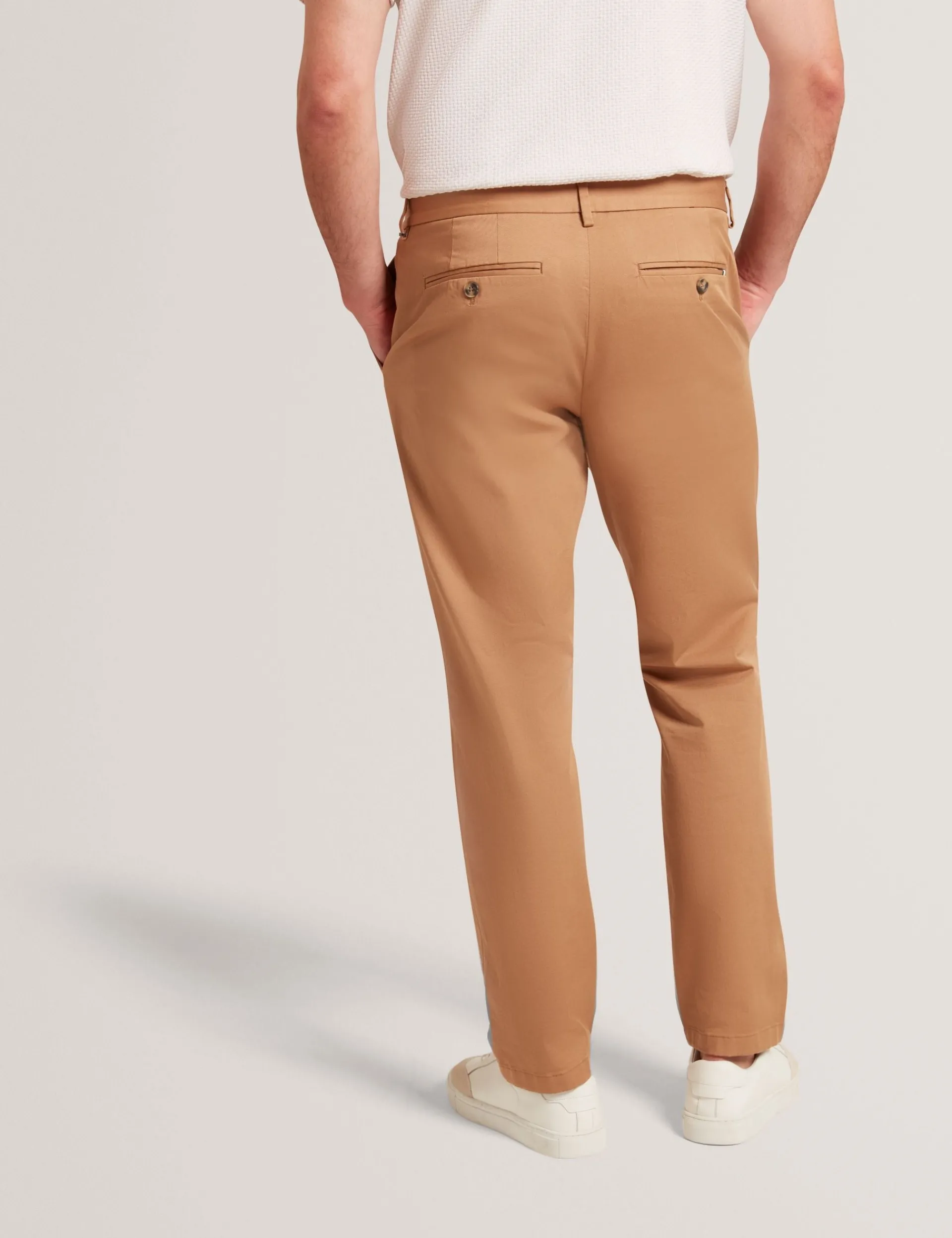 New Lobster Limited Breezy Blues Bearbeiten|Arbeitskleidung<Slim Fit Chinos aus Stretch-Baumwolle