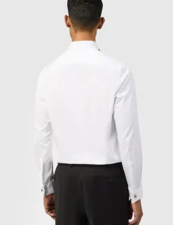 Licensee Baird Group Shirts|Arbeitskleidung<Slim-Fit-Hemd aus Satin-Baumwolle