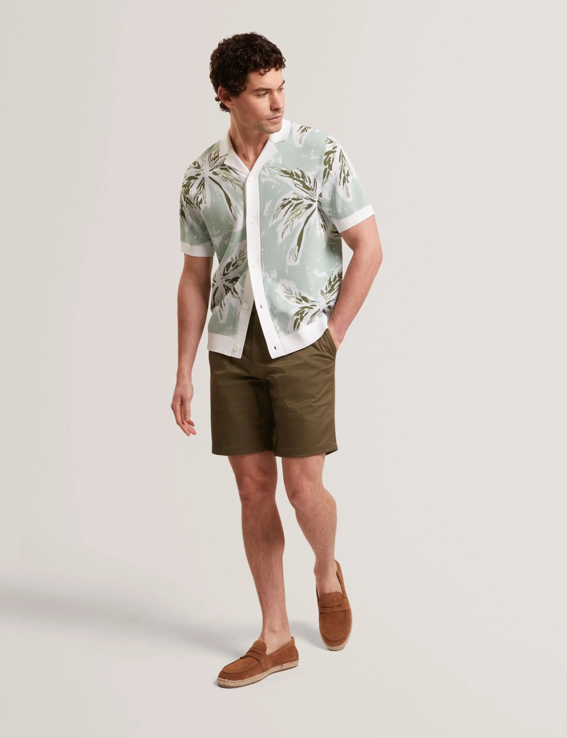 New Lobster Limited Breezy Blues Bearbeiten|Shorts<Slim Leg Stretch Cotton Chino Shorts