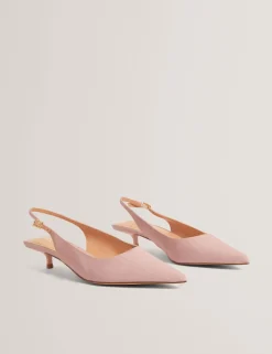 New Lobster Limited Absätze|Die Hochzeitsredaktion<Slingback-Pumps mit Kätzchenabsatz