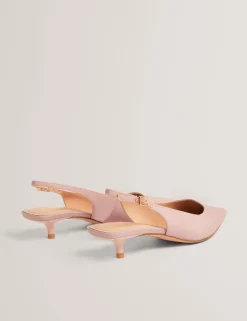 New Lobster Limited Absätze|Die Hochzeitsredaktion<Slingback-Pumps mit Kätzchenabsatz