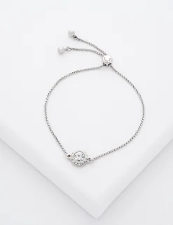 Damen Licensee Simon Harrison Damenschmuck|Sämtliches Zubehör<Solitär-Armband mit funkelndem Kristall, verstellbar