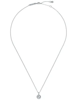 Damen Licensee Simon Harrison Festliche Kleidung|Damenschmuck<Solitär-Funkelnder-Kristall-Anhänger-Halskette