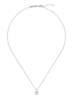 Damen Licensee Simon Harrison Festliche Kleidung|Damenschmuck<Solitär-Kristallherz-Anhänger-Halskette