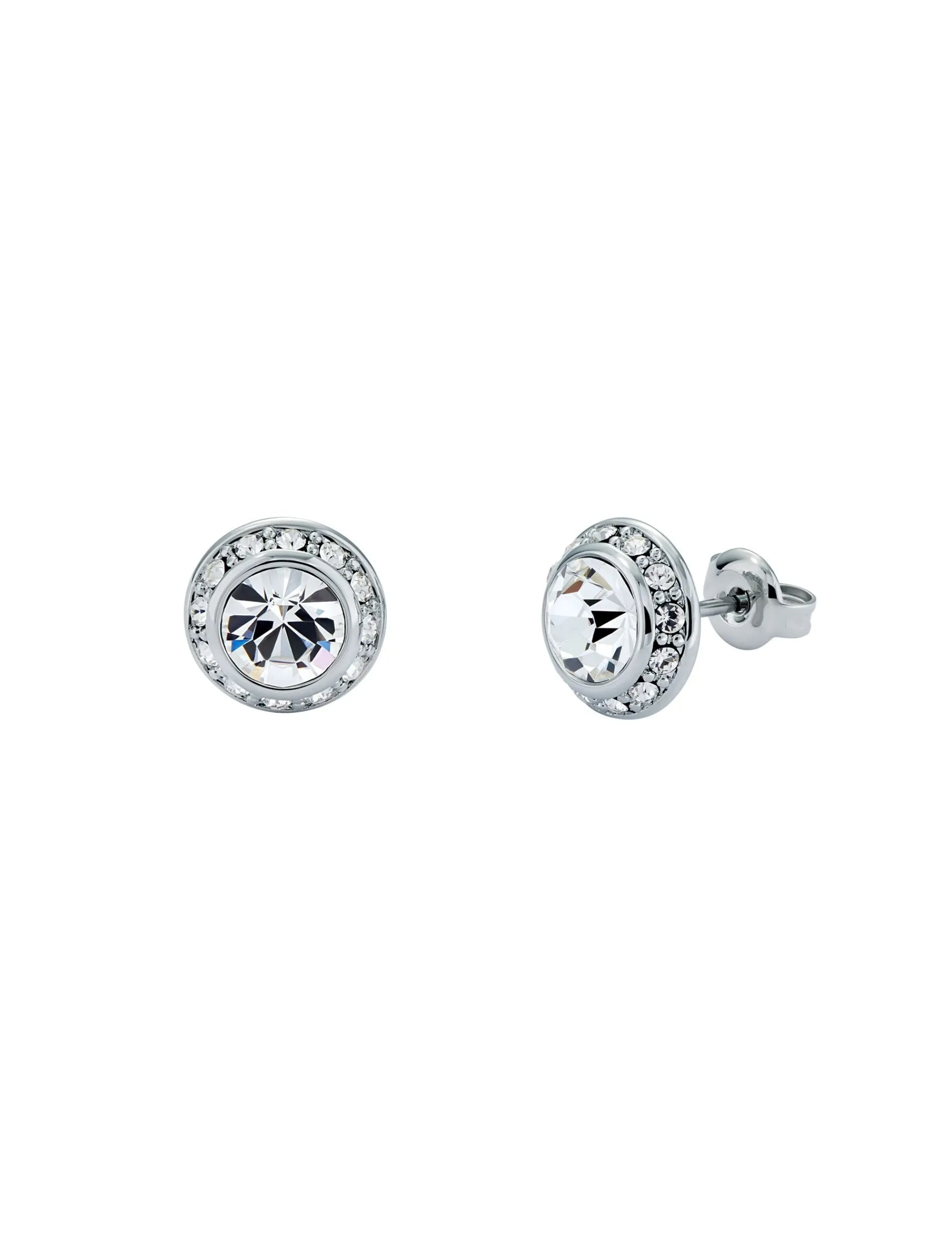 Damen Licensee Simon Harrison Damenschmuck|Sämtliches Zubehör<Solitär-Ohrstecker mit funkelndem Kristall