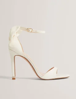 Damen New Lobster Limited Luxusgeschenke Für Damen|Die Hochzeitsredaktion<Stiletto-Sandalen mit Schleifenabsatz und Ripsband aus Ripsband