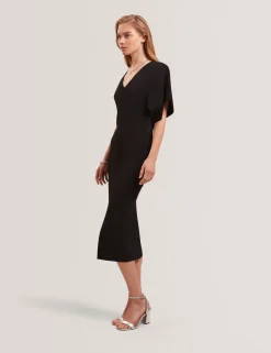 New Lobster Limited Kleider<Strickkleid mit weiten Ärmeln, figurbetont, Midi-Länge