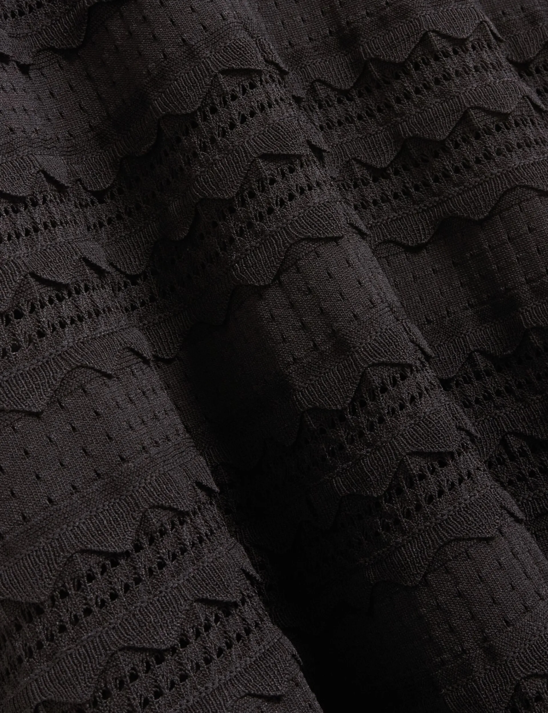 New Lobster Limited Festliche Kleidung|Kleider<Strick-Midikleid mit Muschelsaum und Neckholder