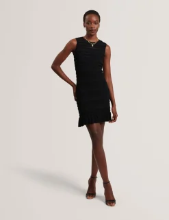 New Lobster Limited Anzüge & Zweiteiler|Der Weihnachtsladen<Strickminikleid mit Rüschenbesatz