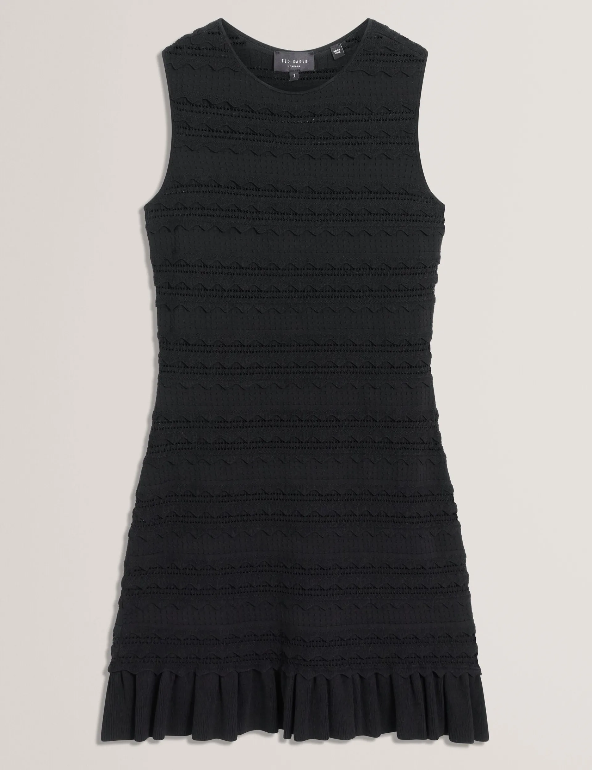 New Lobster Limited Anzüge & Zweiteiler|Der Weihnachtsladen<Strickminikleid mit Rüschenbesatz
